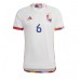 Maillot de foot Belgique Axel Witsel #6 Extérieur Monde 2022 Manches Courte